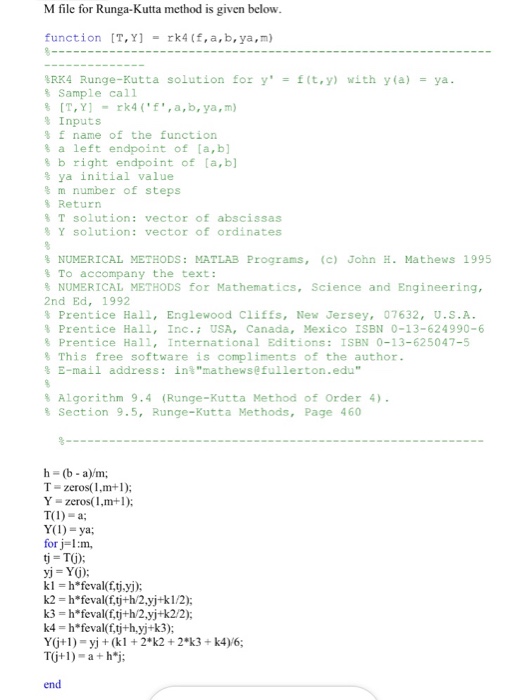2 The exact solution isy-(x-1) +3e* Write a Matlab Program to solve