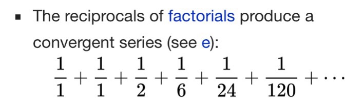 . The reciprocals of Fibonacci n umbers produce a convergent series (see