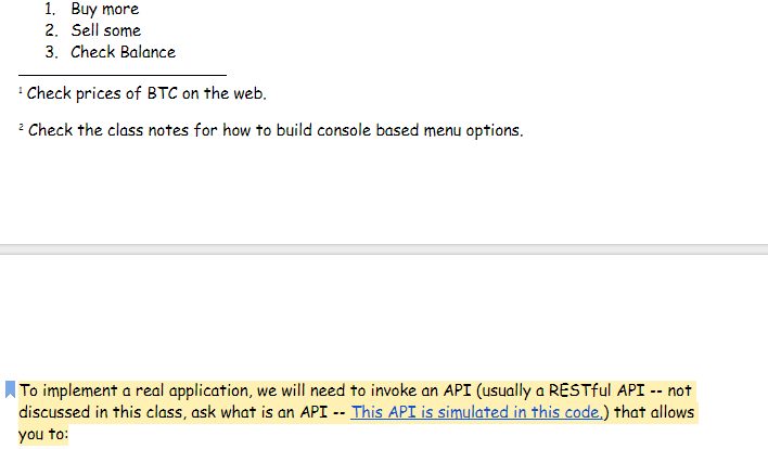 read the instructions and finish coding the codes provided to you. The