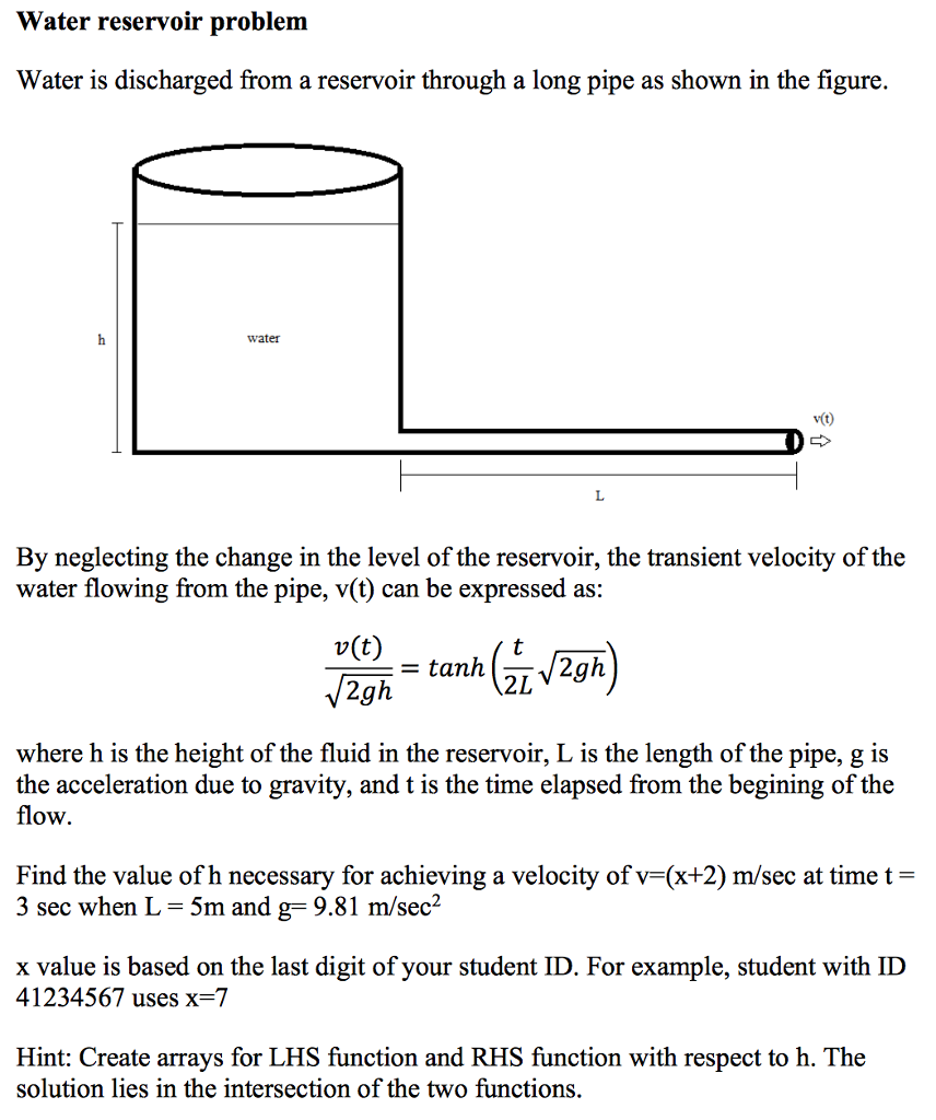 MATLAB QUESTION x = 9 Please upload the matlabl script that solves