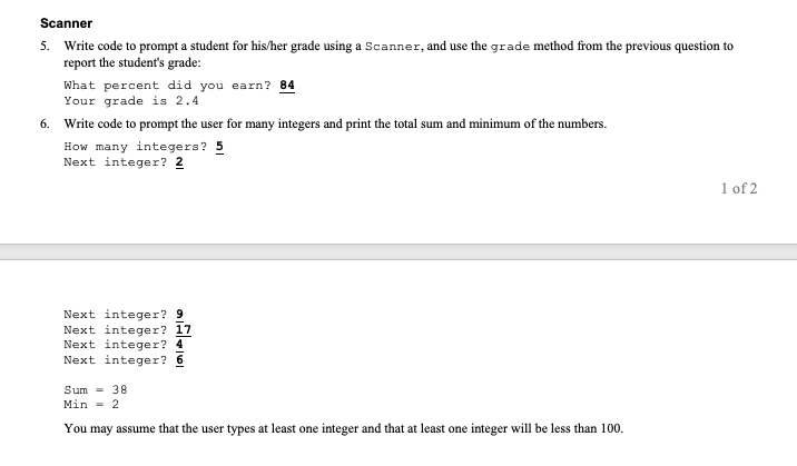 Columns that accepts two parameters: the number of columns and the number