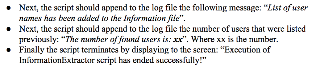 used by you to automate the process of searching and filtering information