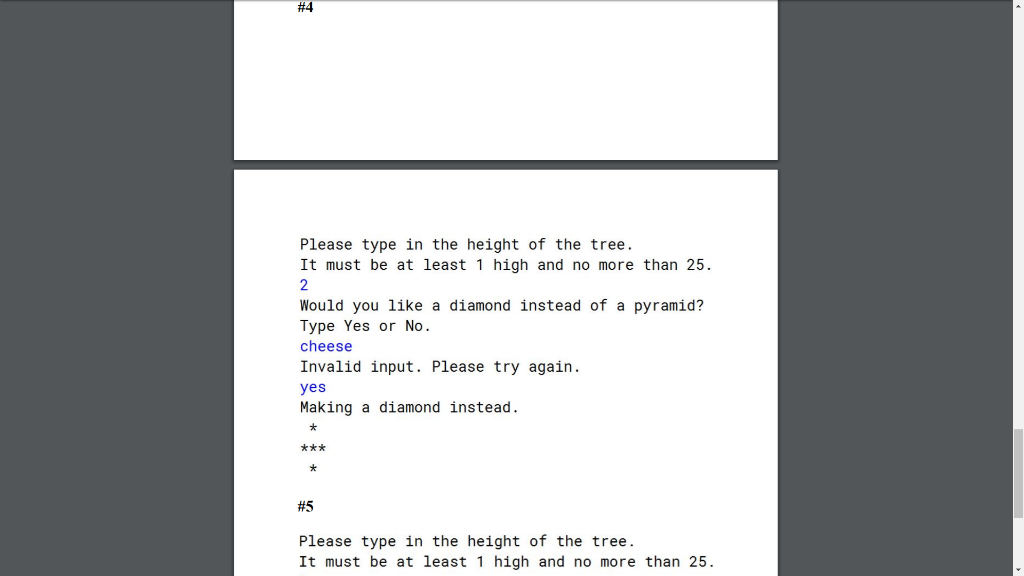 4 Overview In this assignment you will write a program that will