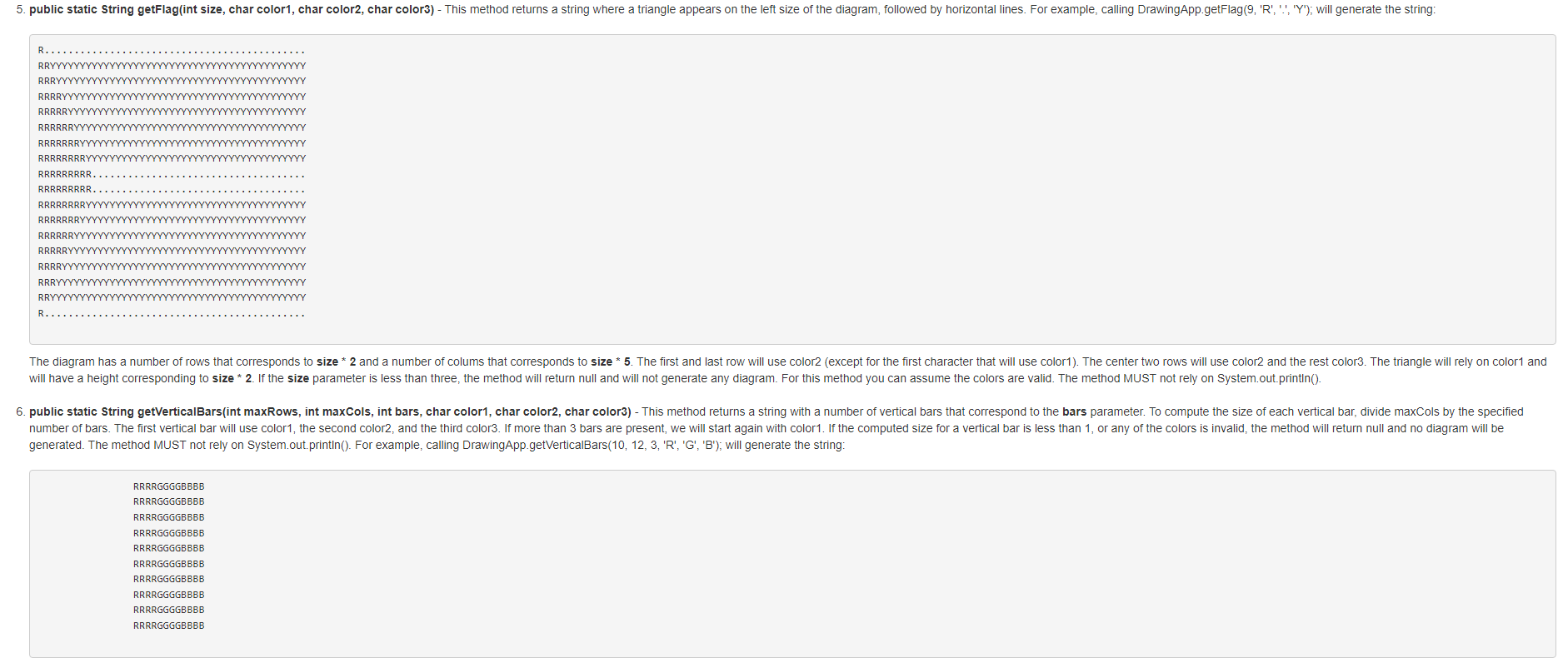 this case no diagram will be generated. The method MUST not rely