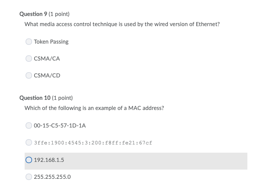 the Data Link layer, as defined by the IEEE? LLC and MAC