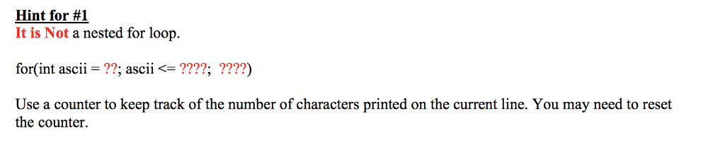 to use for loop to solve it. PLEASE PAY ATTENTION TO THE
