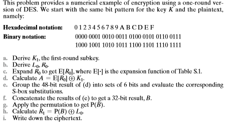 Please help with the following cryptography computer science problem This problem provides