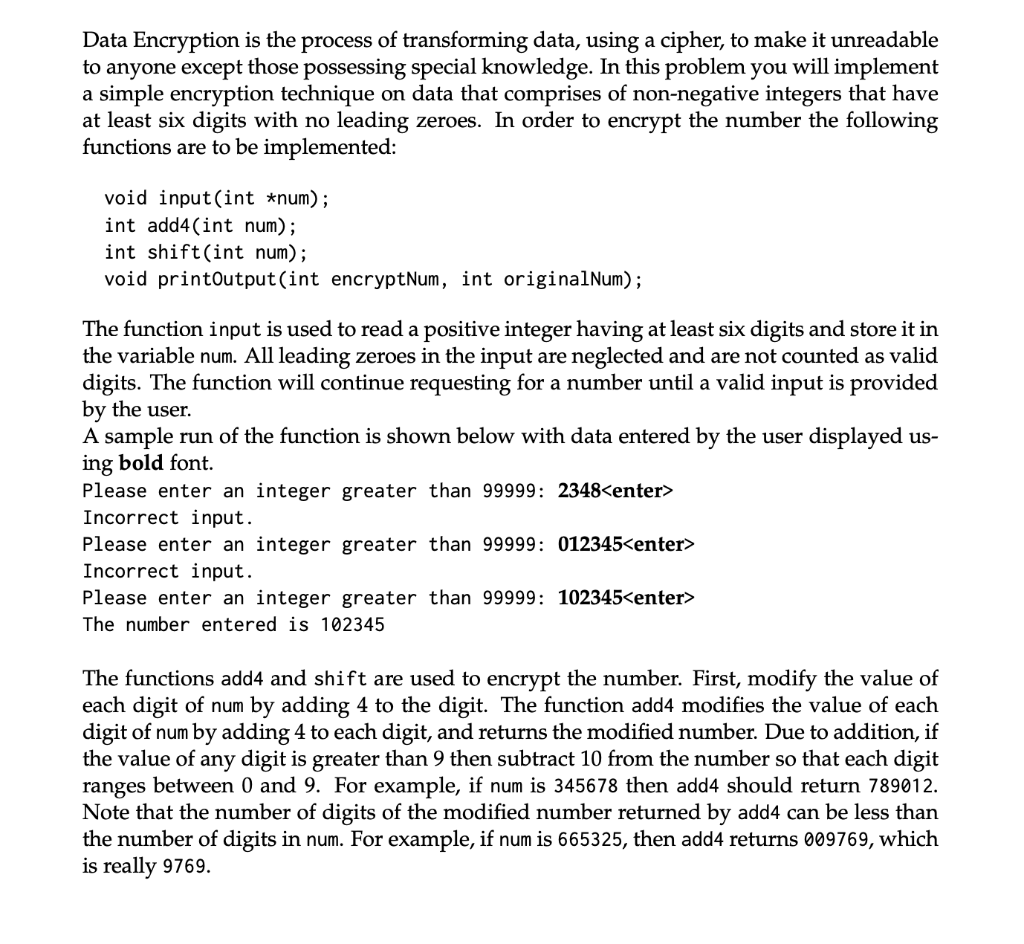  Data Encryption is the process of transforming data, using a cipher,