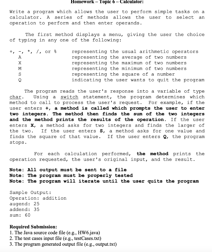 Can you please write it in Java in more unique way if