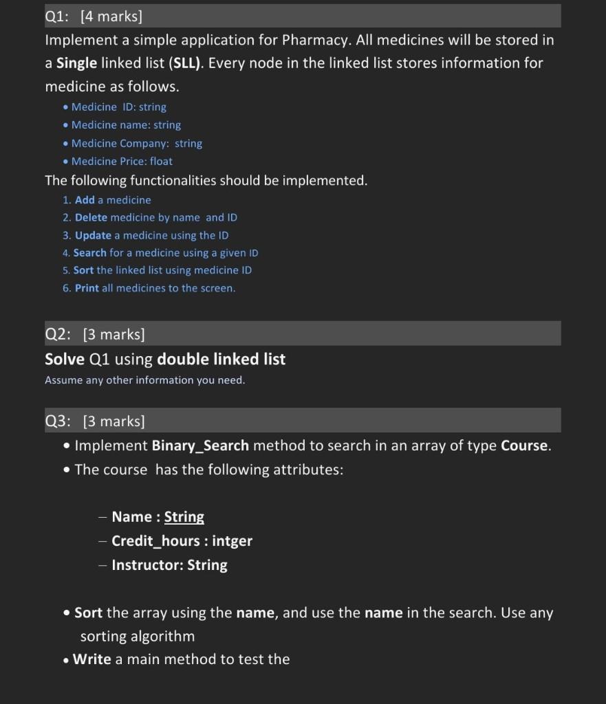  -- Hey there this is a Data structure project, The programming