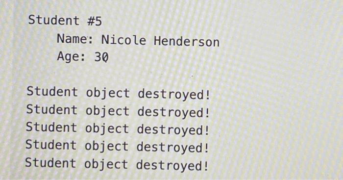 void getinput(Student [], const int); int modify(int); void display(const Student [], const