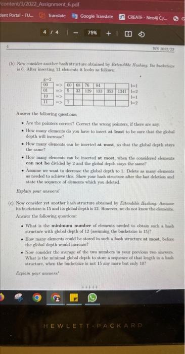 read carefully This assignment is about Extendible Hashing. For more information on