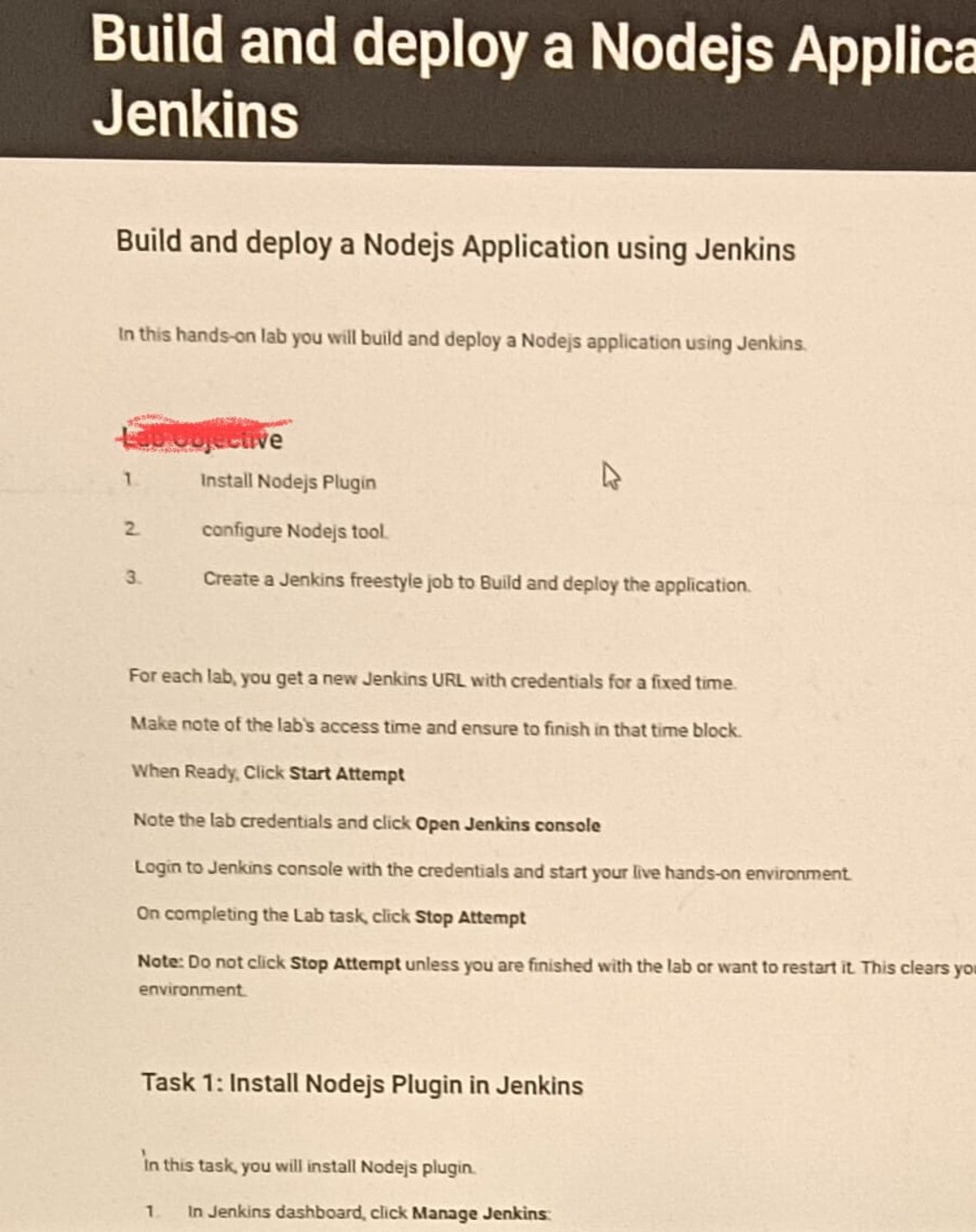  computer science Build and deploy a Nodejs Application using Jenkins In