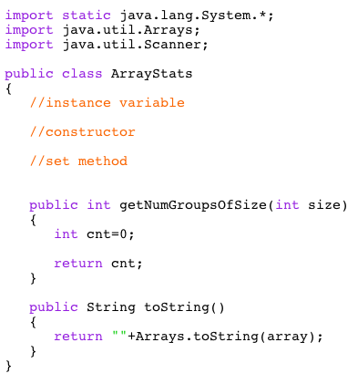 a specified size exist. For the array [i,1,1,2,2,2,3,3,3,4,5, 6, 7], there are