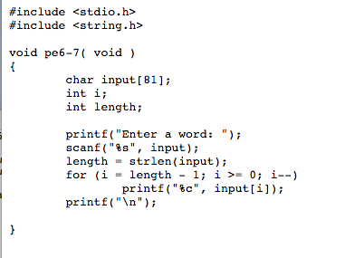 Below C Language Program is working. Here is what I want you