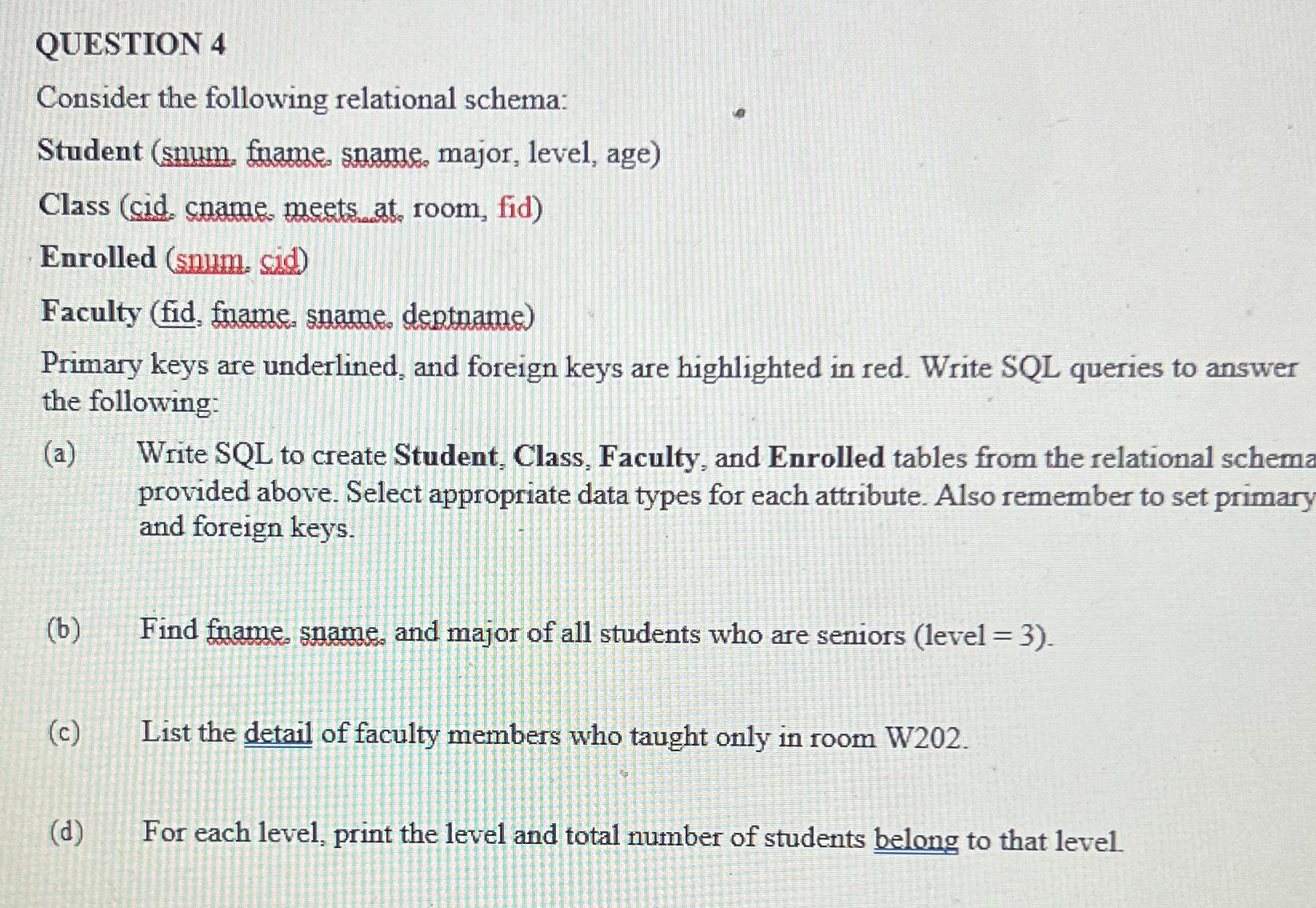  Answer (a),(b), and (c) The below dependency diagram represents a Prescription