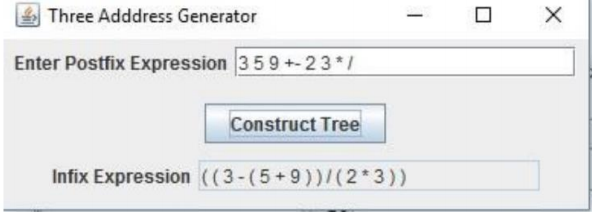 Specification Design, write and test a program that accepts an arithmetic expression