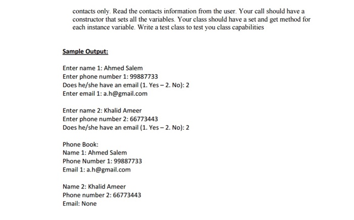 in one folder hw2YOURNAME (hw 2Sara) c. All files should be.java files