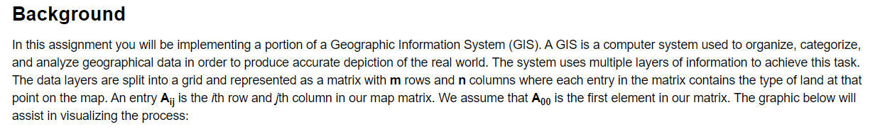  Background In this assignment you will be implementing a portion of