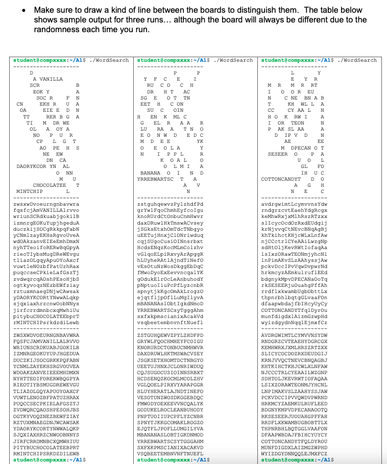 top of your program (use \#define) to both be 20. - The