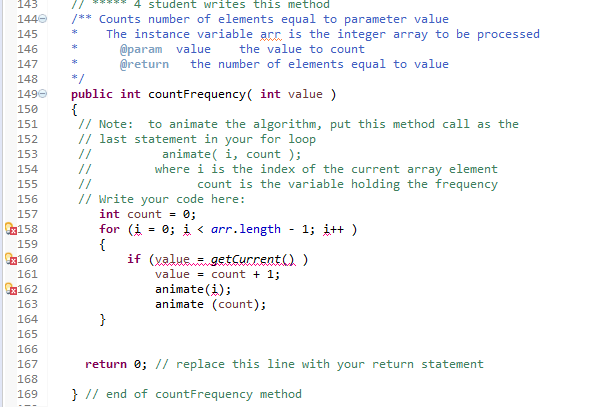 for the first method: here is my code for the first method