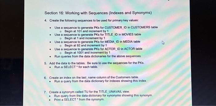 for this work Project Scenario: I'm the owner of a small online