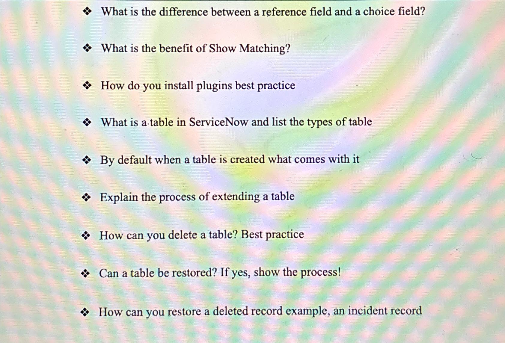  What is the difference between a reference field and a choice