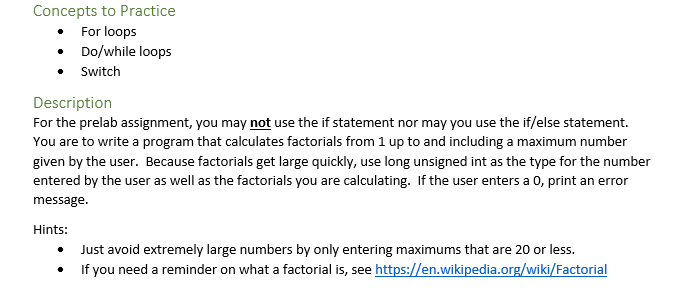 how to do it bu using C progam Concepts to Practice For