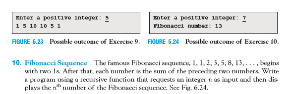 Python code v3.5 or after please. Enter a positive integer: 5 1