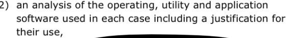This is a correct solution Choose two contrasting computer systems and report