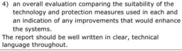 components associated with the application and their role in the application with