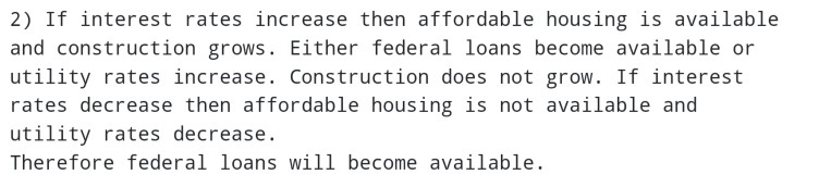 Q1 - Q3 are word problems given as a sequence of hypotheses/