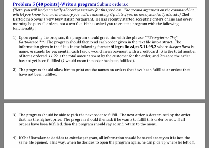  Please make a C Language program. MUST USE DYNAMIC MEMORY! Please