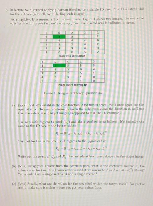 if ysing matlab, please show the code 3. In lecture we discussed