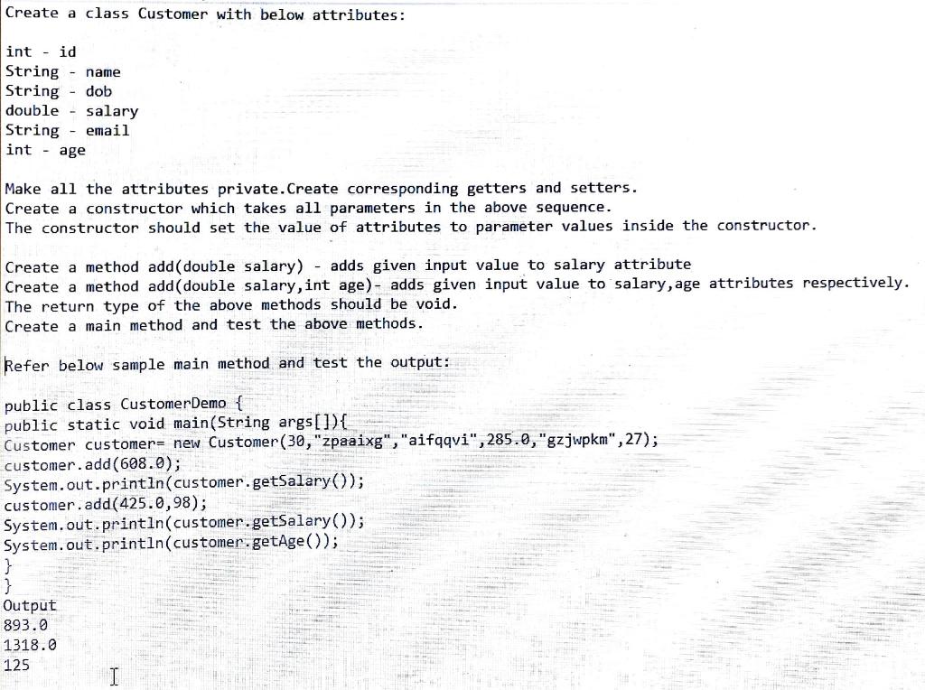 I need assistance with this java assignment. the concept 'Method Overloading' undefined