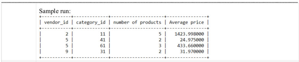 to perform a statistical operation that returns a single value. This assignment