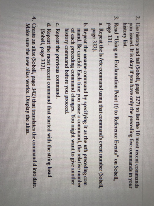  please do 3-9. linux. include the commands and code. thank you