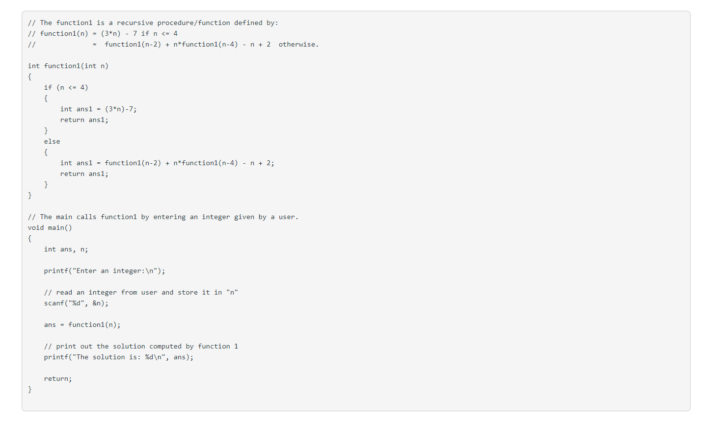 .data #declare the strings prompt1: .asciiz "Enter an integer: " message1: .asciiz