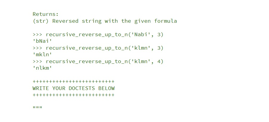 What we mean by that is that let's say we have a