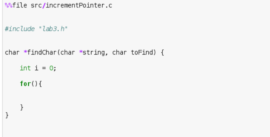to put in these two functions, thank you. A pointer is always