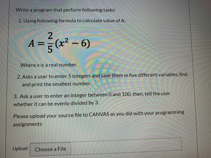 please help answer in c++ Write a program that perform following tasks: