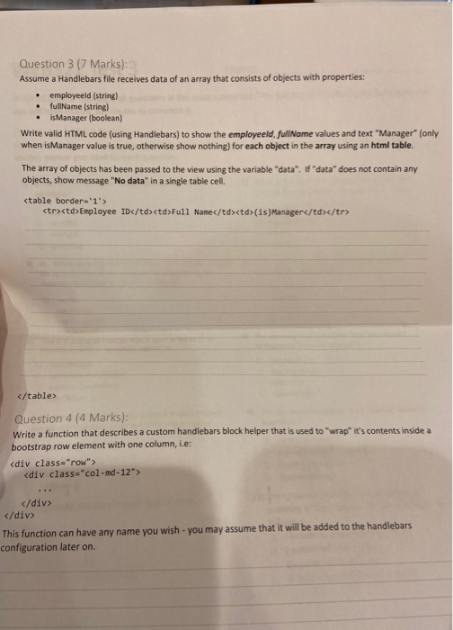 a function that describes a custom handlebars block helper that is used