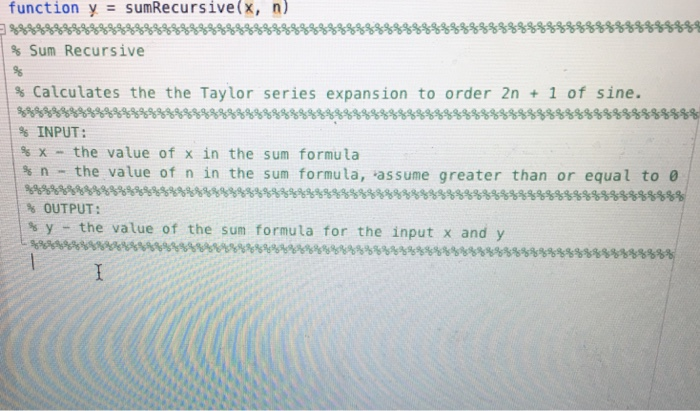 result by comparing it to the si function. For sufficiently large n,
