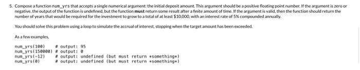 x ) in descending order, each on its own line. If the