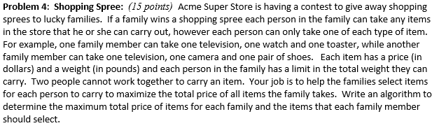 Hello, I would like this done in Python preferably, thank you! Problem