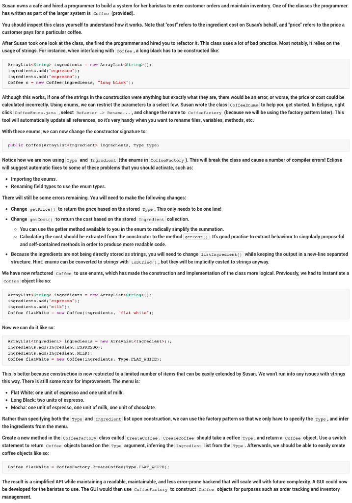 Hi , Need Help with this Java exercise. Please let me know