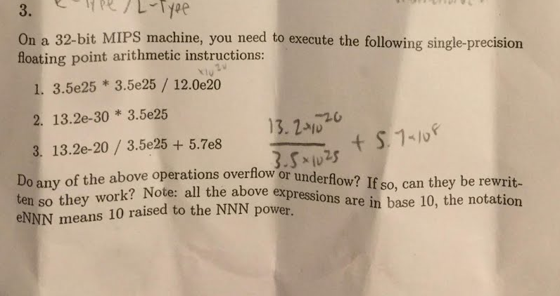 On a 32-bit MIPS machine, you need to execute the following