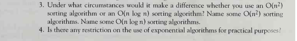 In C programming 3. Under what circumstances would it make a difference