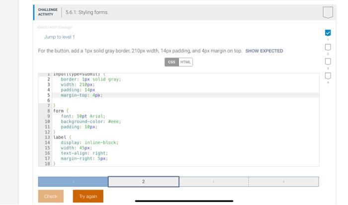  I don't understand why it says wrong solution . HTML code