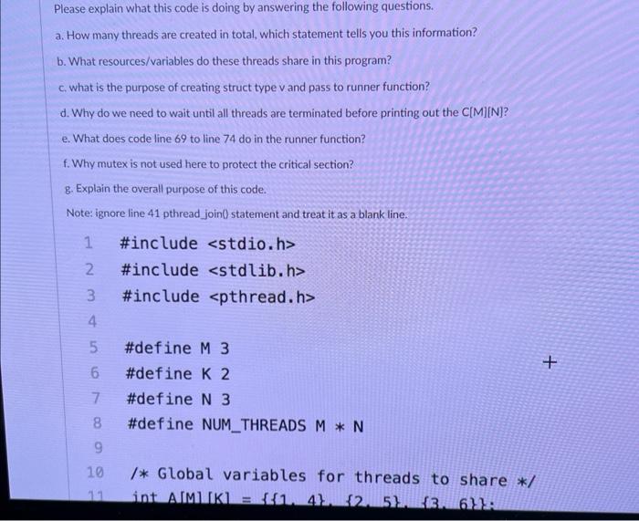  need help please Please explain what this code is doing by